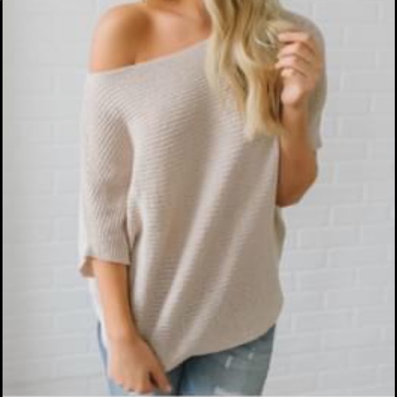 Off the shoulder top